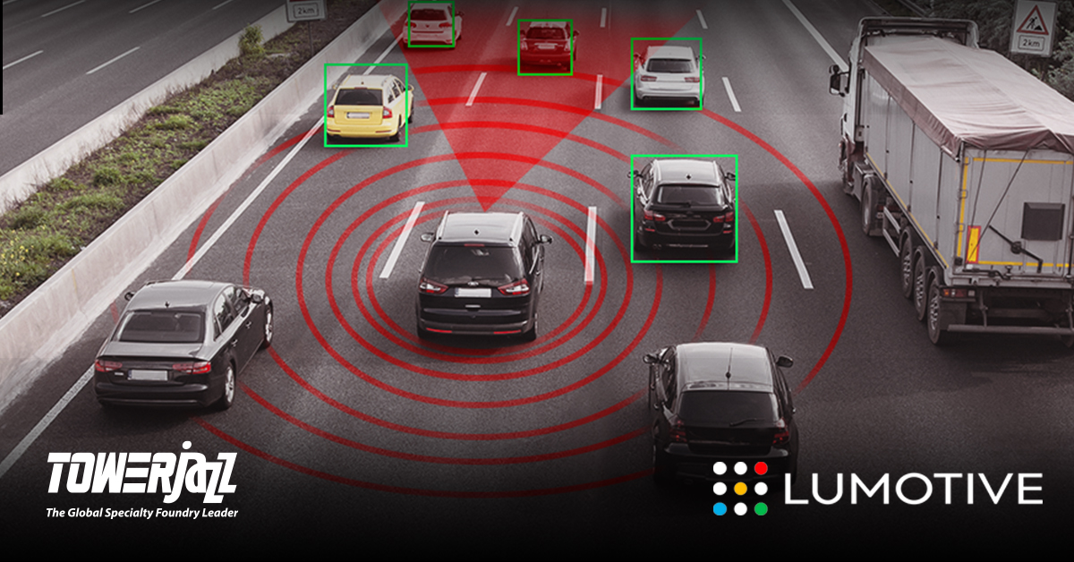TowerJazz and Lumotive Demonstrate True Solid-State Beam Steering for Automotive LiDAR Systems