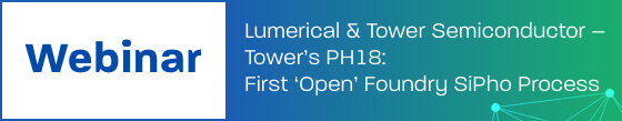 Lumerical Open Foundry SiPho Webinar Banner