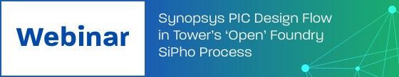 Synopsys Open Foundry SiPho Webinar Banner