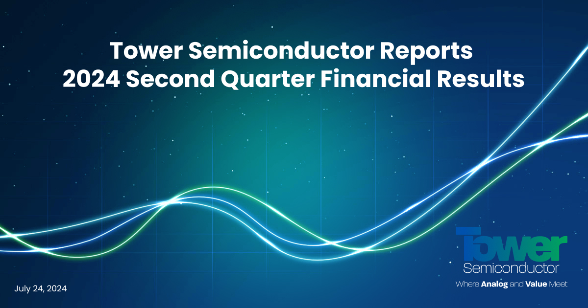 Tower Semiconductor Ltd. Earnings Report Q2 2024 Washington Post